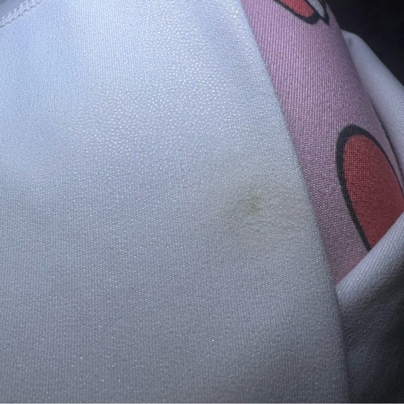 Fabletics PureLuxe High-Waisted Iridescent Pearlized White 7/8 Legging sz M - Picture 7 of 7